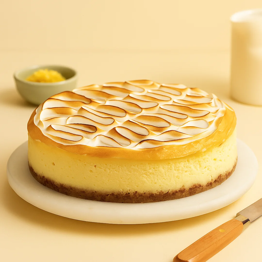 7 Lemon Meringue Cheesecake - Image 1