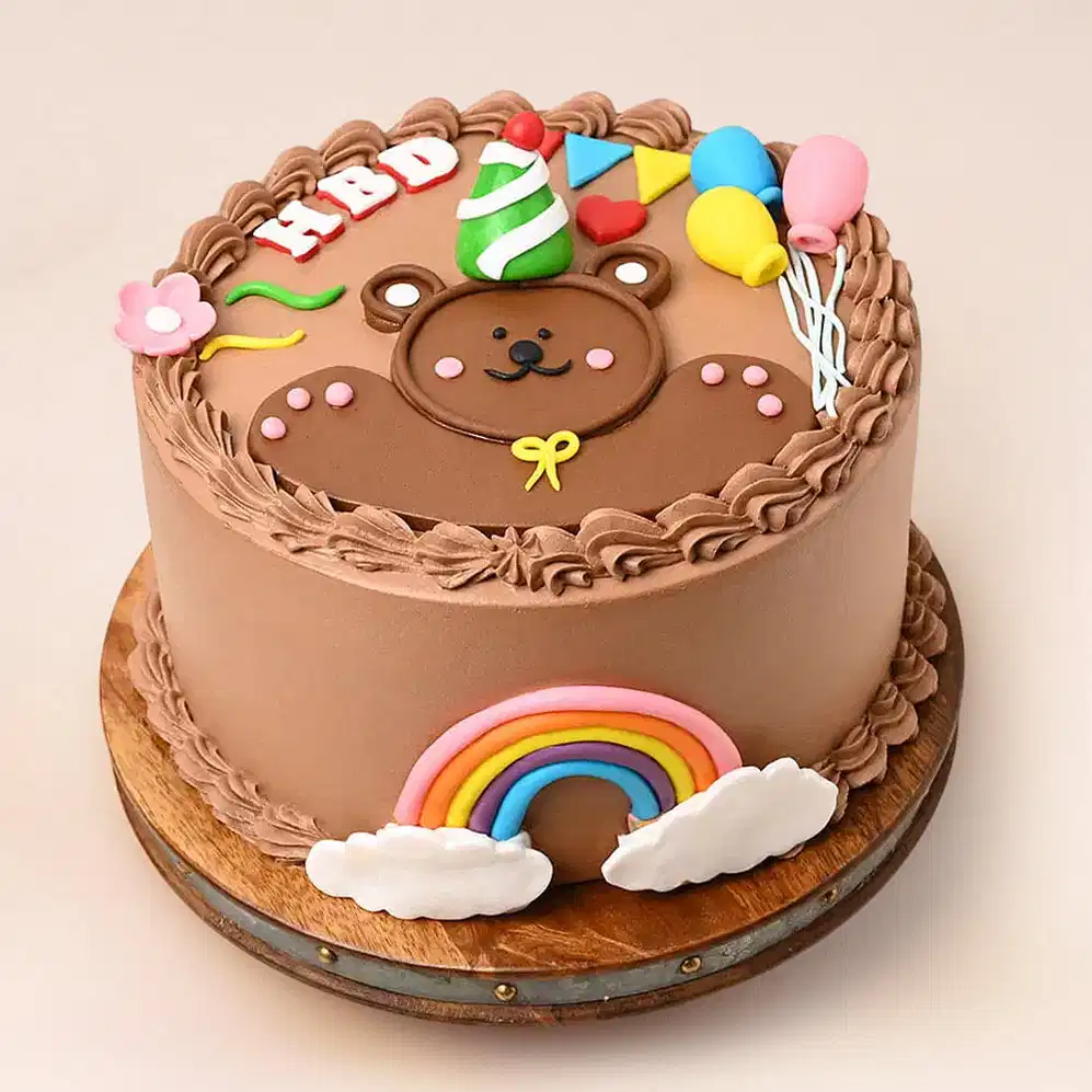 hbd-cutesy-teddy-cake-bg-them3268flav-AAA_1 Teddy Bear Birthday Delight Cake - Image 1